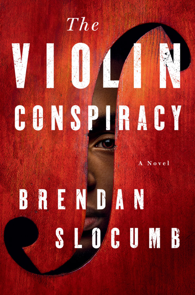 Image is book cover of The Violin Conspiracy by Brendan Slocumb